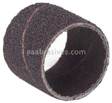 3/4 x 1/2 100 Merit Aluminum Oxide Spiral Bands