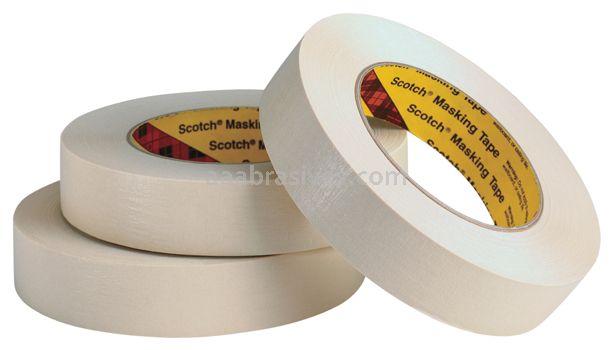 3M&trade; 7010334145 Paint Masking Tape 231/231A Tan 57 in x 60 yd 7.6 mil