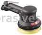 6" Non-Vac Two-Hand Gear Driven Orbital Sander, .3 Hp, Two-Hand, 900 RPM, Rear Exhaust