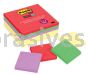 Post-it™ Super Sticky Notes 654-24SSCYN 3 in x 3 in Marrakesh Collection & Canary Yellow 3M 7010332761