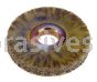 Osborn 1-1/2" TY Encapsulated Wire Wheel (3/16" Wide X .0140 X 3/8" AH)#11698