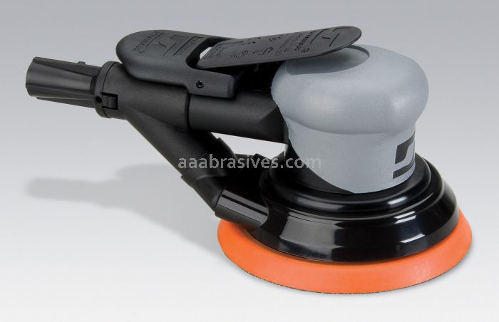 Dynabrade 69038 - 5" Dia. Self-Generated Vacuum Dynorbital Silver Supreme Random Orbital Sander