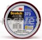 Scotch&trade; Box Sealing Tape 373 Red 48 mm x 50 m 3M 7010335126