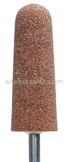Norton A3 1 x 2-3/4 Gemini 38A M N4 1/4 x 1-1/2 Vitrified Bond Mounted Points A Shapes