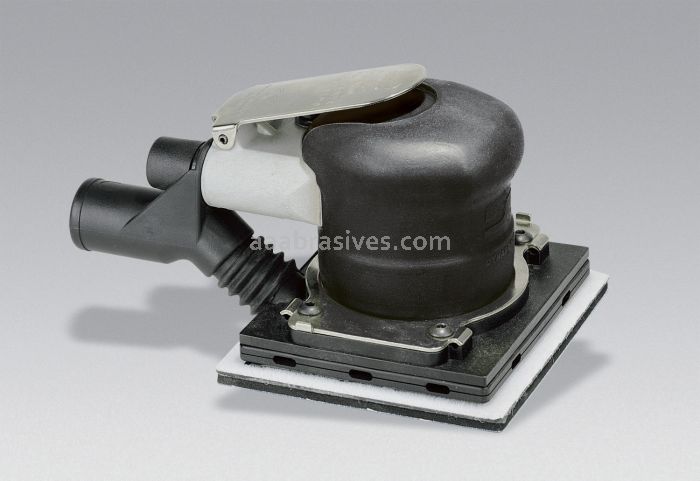 Dynabrade 57928 - 4" W x 4-1/2" L Dynabug Model T Orbital Sander, Central Vacuum