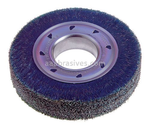 Osborn 6” Wide Face .012 Fill TY Encapsulated Wire Wheel #22704