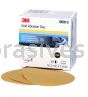 3M™ 7000119683 3" P400 Grit 216U Hookit™ Gold Sanding Disc 00913