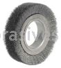Weiler 03010 4-1/2" Wide Face Crimped Wire Wheel .0118" Steel Fill 2" Arbor Hole