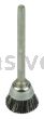Weiler 26094 9/16" Miniature Cup Brush Soft Hair Fill 1/8" Stem