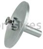 Weiler 07715 Drive Arbor for Use with 5" and 6" Maximum Density Nylox Disc Brushes