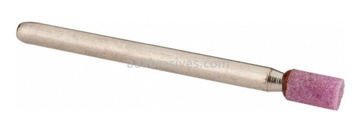 W-149, 5/32x1/4x1/8"sk, Mounted Point, Vitrified, PA/O
