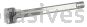 Weiler 17202 Bore-Rx 3/4"Dia. Internal Brush Deburring Tool .005" Crimped Steel Wire Fill 3/8" Face 3/8" Stem