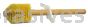 Weiler 44263 3" Diameter Dope Brush White Tampico Fill