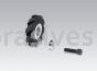 Dynabrade 11644 Contact Wheel Ass"y, 2" Dia. x 1/2" W x 5/8" I.D.