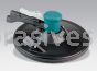 Dynabrade 58041 - 11" Dia. Two-Hand Gear-Driven Sander, Central Vacuum .45 hp, 950 RPM, Rear Exhaust