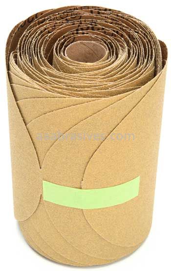 3M™ 7000119551 6" P80 Grit C-wt 236U Stikit™ Paper Disc Roll