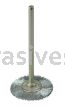 Weiler 26143 3/4" Miniature Wire Wheel .005" Steel Fill 3/32" Stem