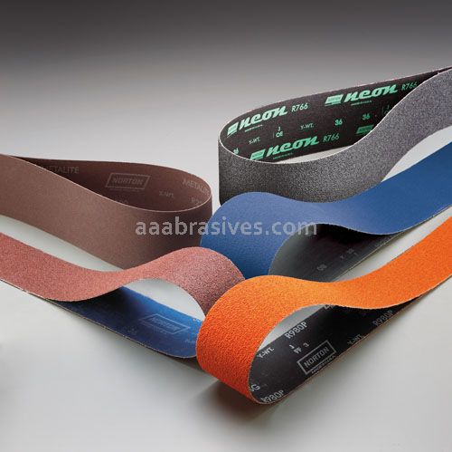 Merit 2 x 90 P80 Merit Aluminum Oxide SX395 Narrow Belts