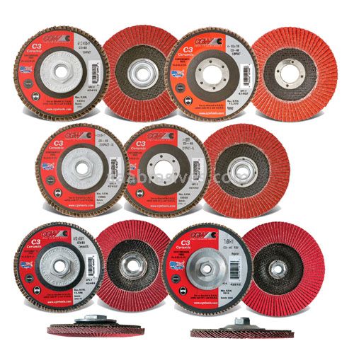 CGW 42804 7 x 7/8 T27 C3 Ceramic 60 Grit