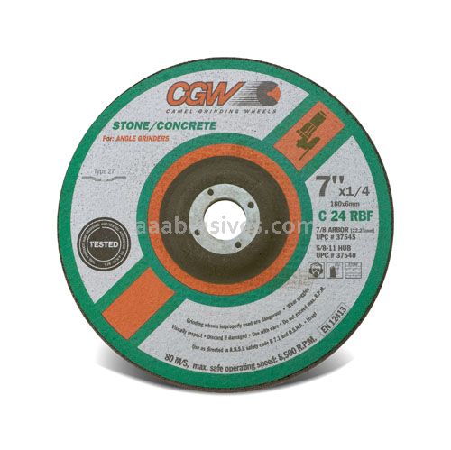 CGW 37525 4-1/2 x 1/4 x 5/8-11 C24-T-B Concrete T27 Fast Cut