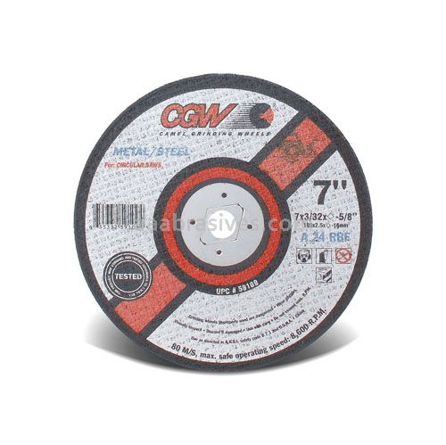 CGW 59110 7 x 3/32 x 5/8-DIA C24-RBF Circular Saw Blade Fast Cut