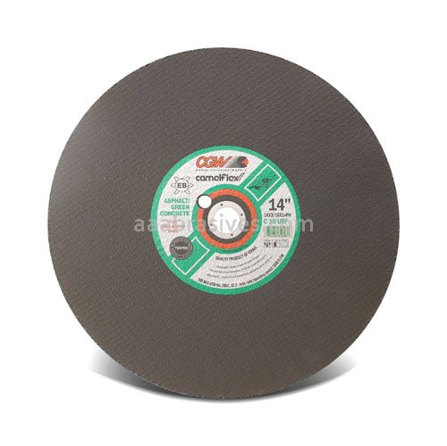 CGW 35608 14 x 3/16 x 1+PH C16-U-BF Asphalt Cut-off Blade