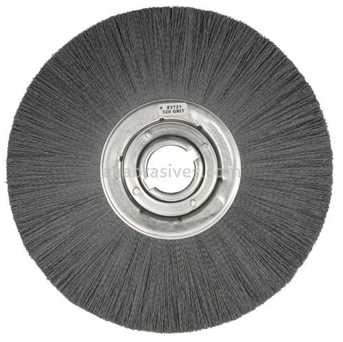 Weiler 83725 - 14" , .050/80, 2" A.H., Composite Metal Hub, High Aggression, Nylox Wheel, Crimped Filament - 012382837259