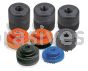 1-1/4" Dia. (1/4"-20 Female Thread), Soft, Locking Type