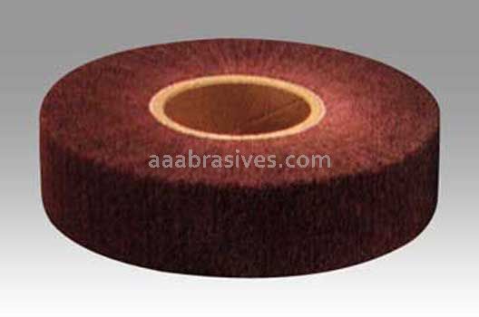 3M™ 7010365685 4-1/2 x 4 x 5/8-11 6 Ceramic Medium Scotch-Brite™ Deburr & Finish PRO Finishing Flap Brush