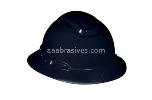 3M™ 7100162731 H-812R Full Brim Hard Hat Black 4-Point Ratchet Suspension