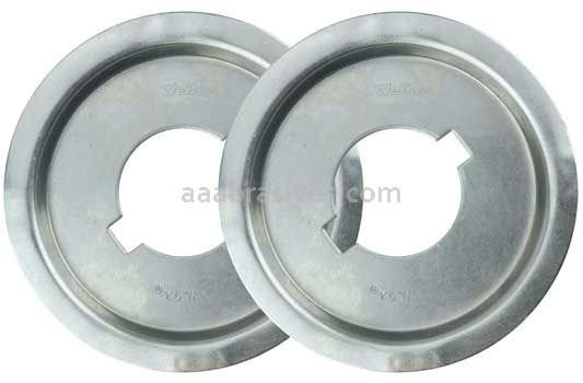 Weiler 03925 Nylox Metal Adapters 5-1/4" to 2" Arbor Hole