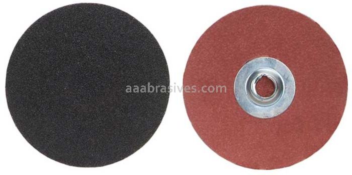 3" 60 Grit Merit Silicon Carbide T2 PowerLock Quick Change Discs