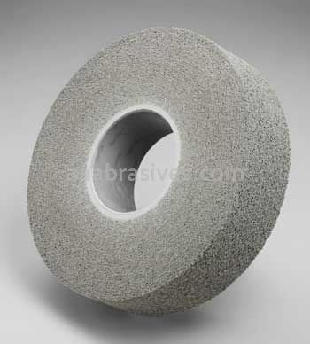3M™ Scotch-Brite™ 7010309506 10 x 3/8 x 1-1/4 4S FIN EXL Unitized Wheel