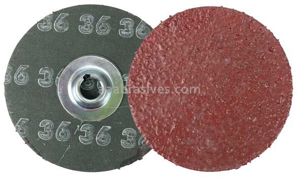 Weiler 59874 3" Tiger Aluminum Blending Disc 36 AO Type S