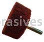 2x2x1/4, A/O Medium, Nonwoven Finishing Flap Brush on 1/4" sk