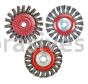 Norton 14 x .035 x 3-1/4/Carbon Steel//Standard Twist Knot Wire Wheel Brushes - For Steel
