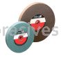 AA Abrasives 10x1-1/2x1-1/4 Pedestal Grinding Wheel T-1 Vitrified A60 A/O