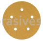 Norton Abrasives 66623307113 5" P220 Grit C-wt Gold Reserve A296 Vac Paper Hook and Loop Discs