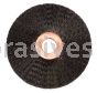 Weiler 29070 3" Small Diameter Nylon Wheel .010" Crimped Black Nylon Fill 1/2" Arbor Hole