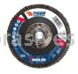 Weiler 50106V 4-1/2" Tiger Ceramic Abrasive Flap Disc Angled Type 29 Phenolic Back 60c 5/8"-11 UNC Nut Vending