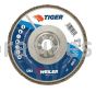 Weiler 50532 7" Tiger Disc Abrasive Flap Disc Conical Type 29 Aluminum Backing 36 Z 7/8" Arbor Hole