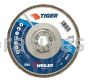 Weiler 50534 7" Tiger Disc Abrasive Flap Disc Conical Type 29 Aluminum Backing 60 Z 7/8" Arbor Hole