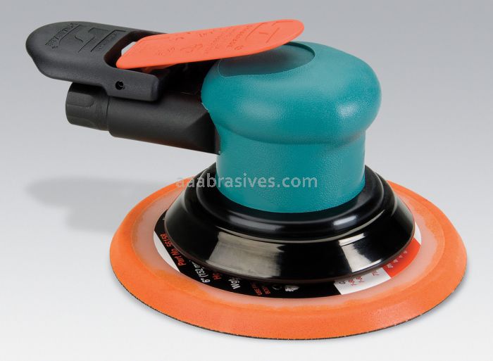 Dynabrade 59010 6" Non-Vacuum Dynorbital-Spirit Random Orbital Sander .25 hp 12,000 RPM 3/8" Orbit Rear Exhaust