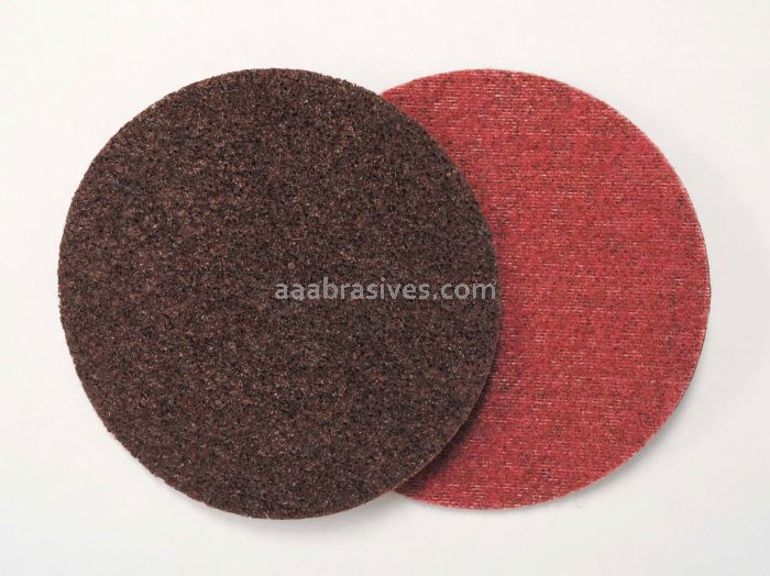 Weiler 51519 - 6" Hook & Loop, AO - Medium, Non-Woven Surf. Cond. Disc - 012382515195