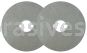 Weiler 03945 Nylox Steel Flanges 6-1/2" O.D. x 1-1/2" Arbor Hole