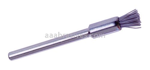 Osborn 1/4” Miniature End Brush (1/8” Stem DIA x 600 AO Grit)#75687