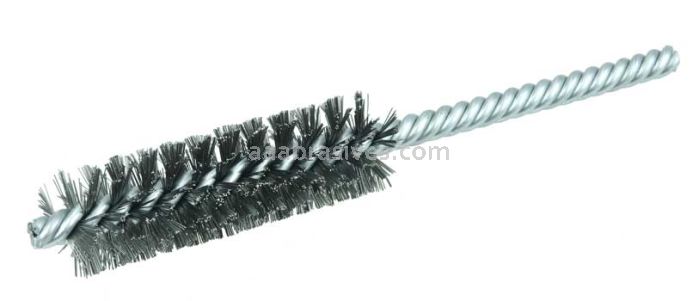 Weiler 21111 3/4" Power Tube Brush .0104" Steel Wire Fill 2-1/2" Brush Length
