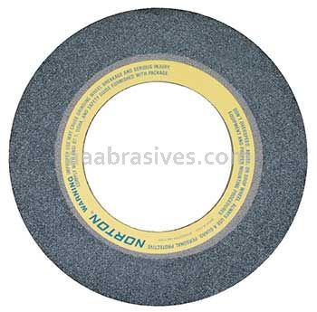 Norton 24 x 3 x 12 5ZF14-QS General Purpose Snagging Steel Rings With Fine Centers S Webs Type 01 Straight Wheels