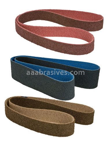 CGW Surface Conditioning Belt 59271 3 x 10-11/16 X-Flex Coarse Brown