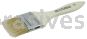 Weiler 40068 2" Chip & Oil Brush White Bristle 1-1/2" Trim Length Wood Handle